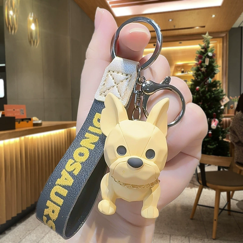 Resin Faceted Bulldog Dog - Image 3