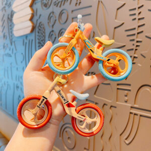 Sliding Bicycle Keychain