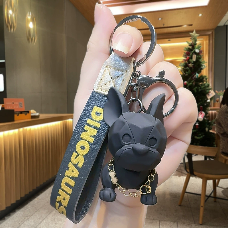 Resin Faceted Bulldog Dog - Image 2