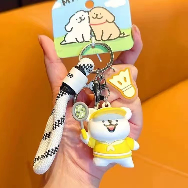 Sports Dog Keychain - Image 2