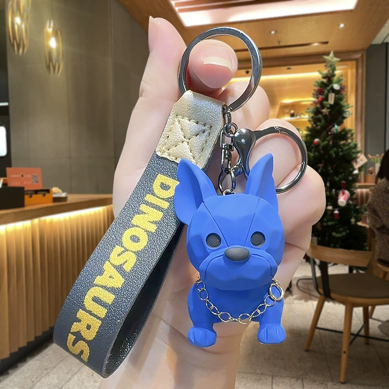 Resin Faceted Bulldog Dog - Image 4